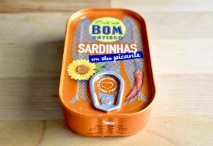 Can of Portuguese sardines