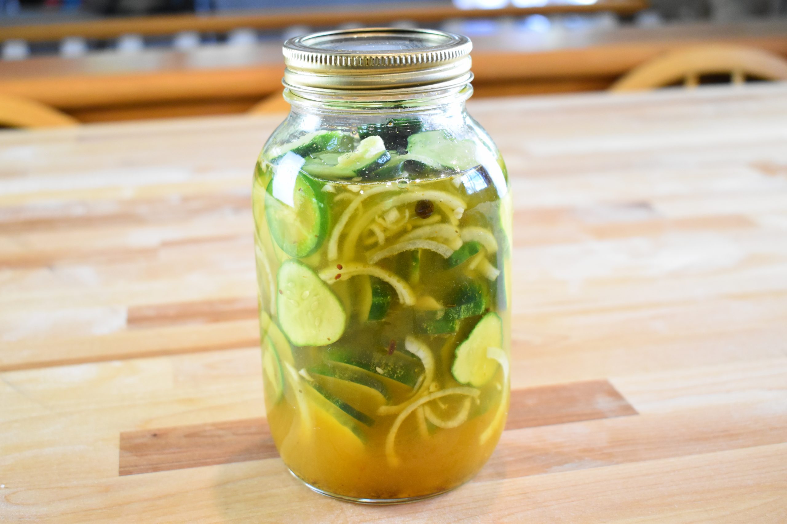Quick Refrigerator Marinated Cucumbers Recipe - Pitchfork Foodie Farms