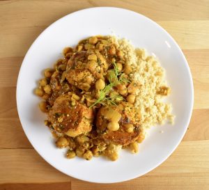 Moroccan Pike Meatballs on Couscous