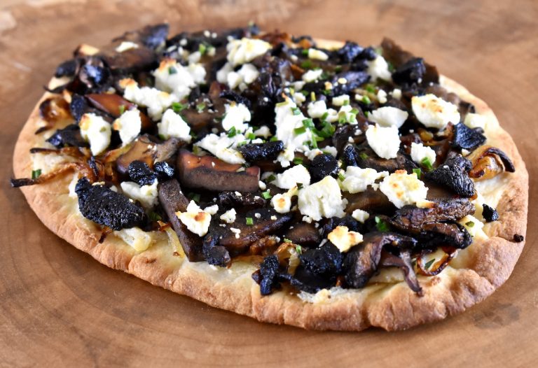 Mushroom and Goat Cheese Flatbreads Recipes The Intrepid Eater