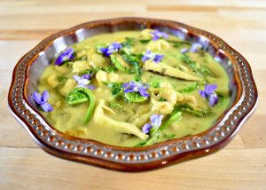Spring Forager's Curry with Bullhead Catfish
