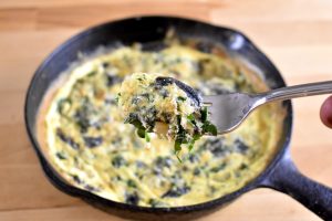 Old Man of the Woods Frittata