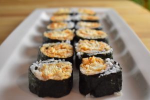 Spicy Pike Sushi Rolls