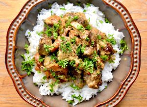 Creamy Cajun Steak and Wild Mushrooms